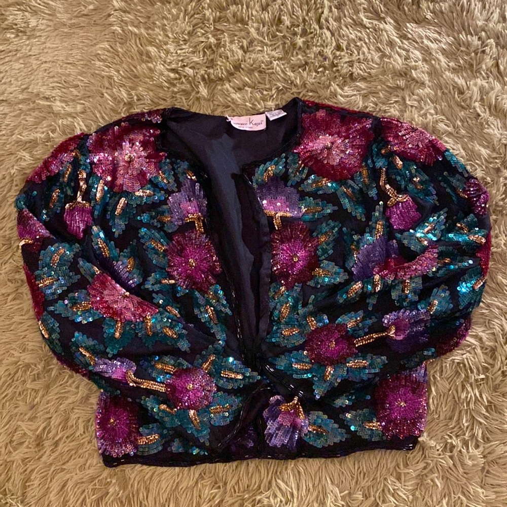 Vintage Sequined Jacket